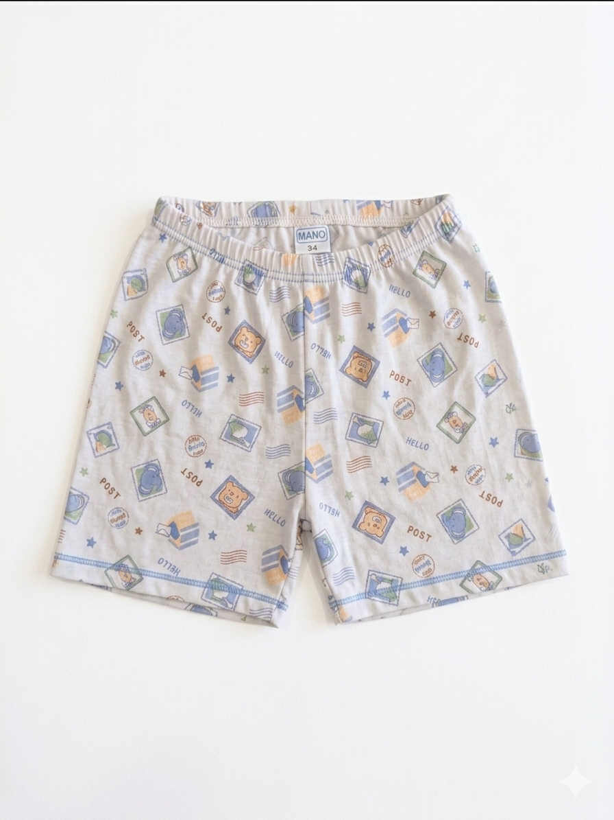 Baby Cotton Printed Co-Ord Set – Long Sleeve Top & Pants (Unisex)