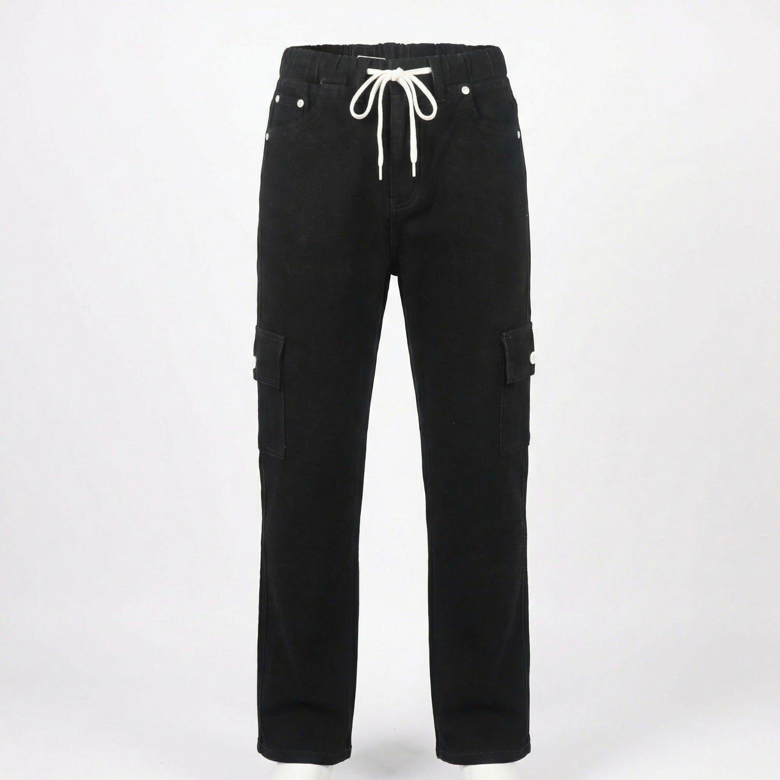 Boys Black Baggy Pant