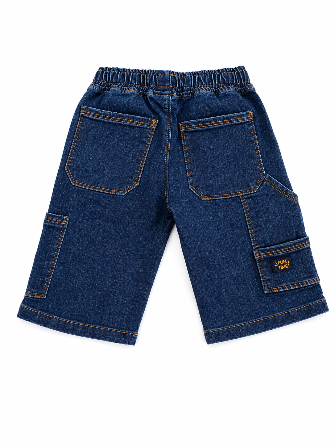 Boys Denim Cargo Shorts