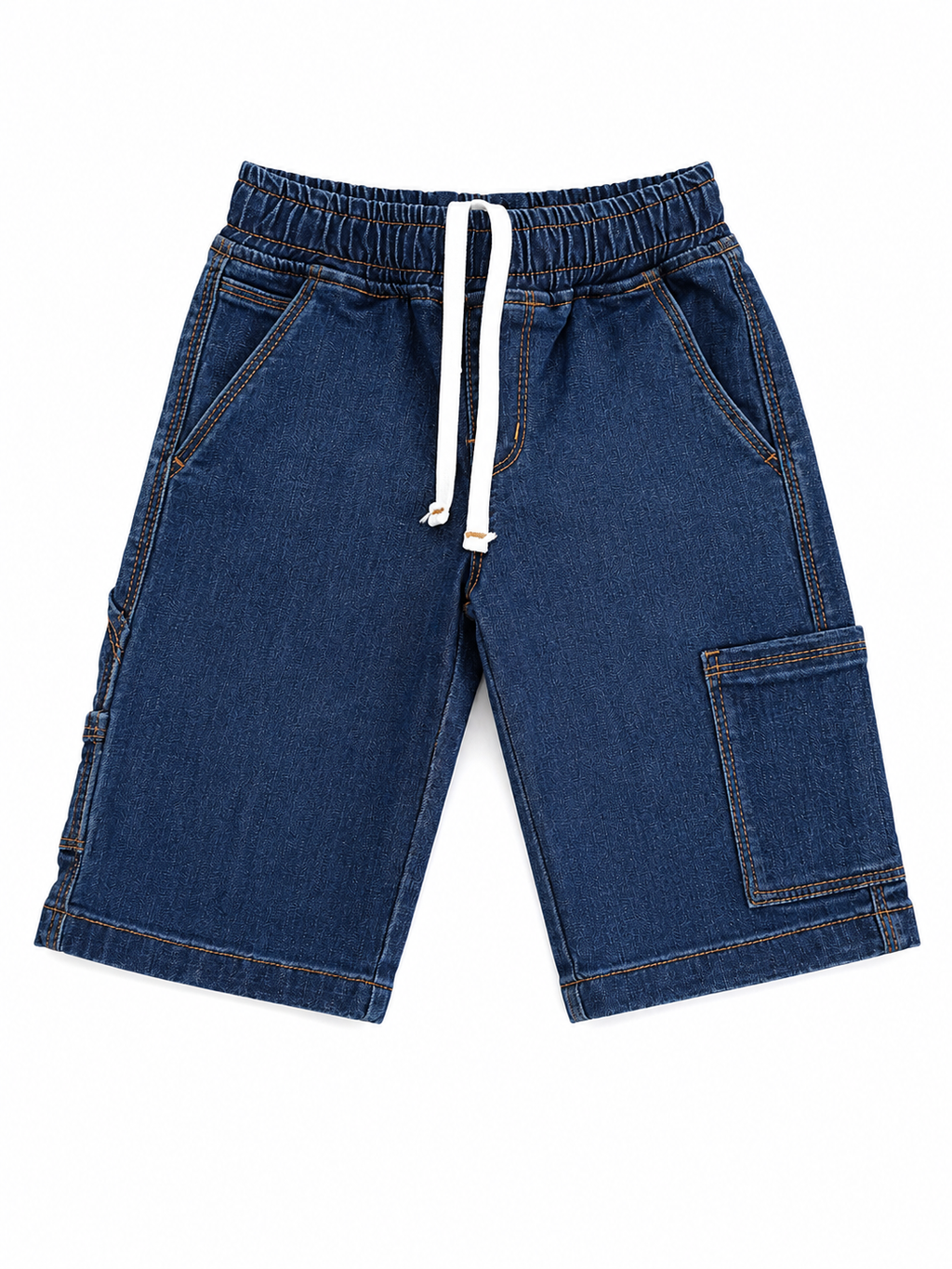 Boys Denim Cargo Shorts