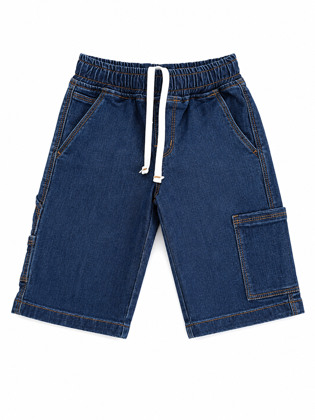 Boys Denim Cargo Shorts