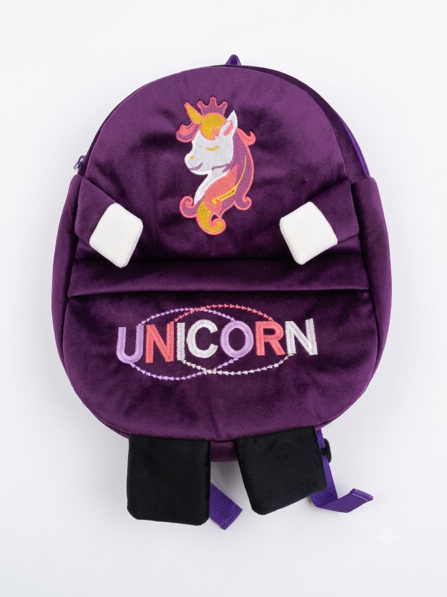 Magical Unicorn Plush Toddler Backpack