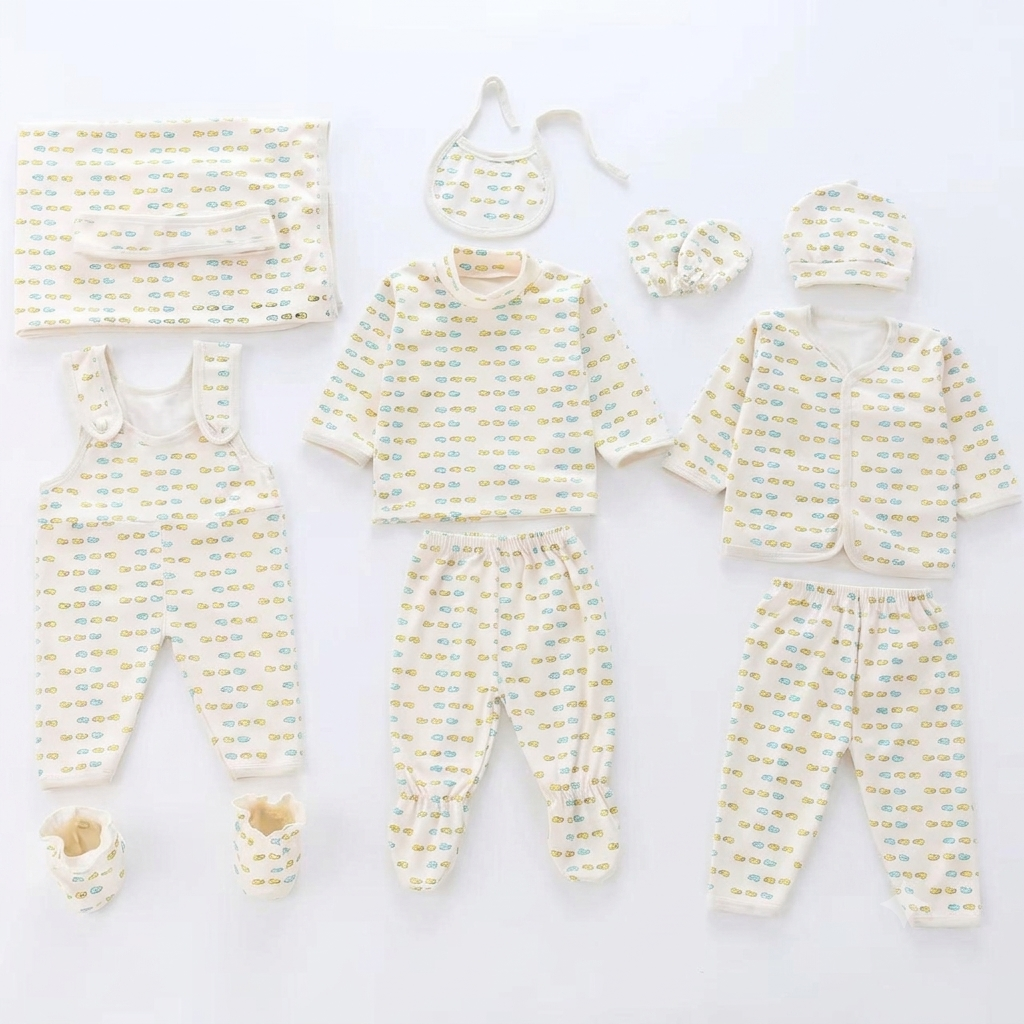 Newborn Deluxe 14-Piece Essentials Clothing Starter Set