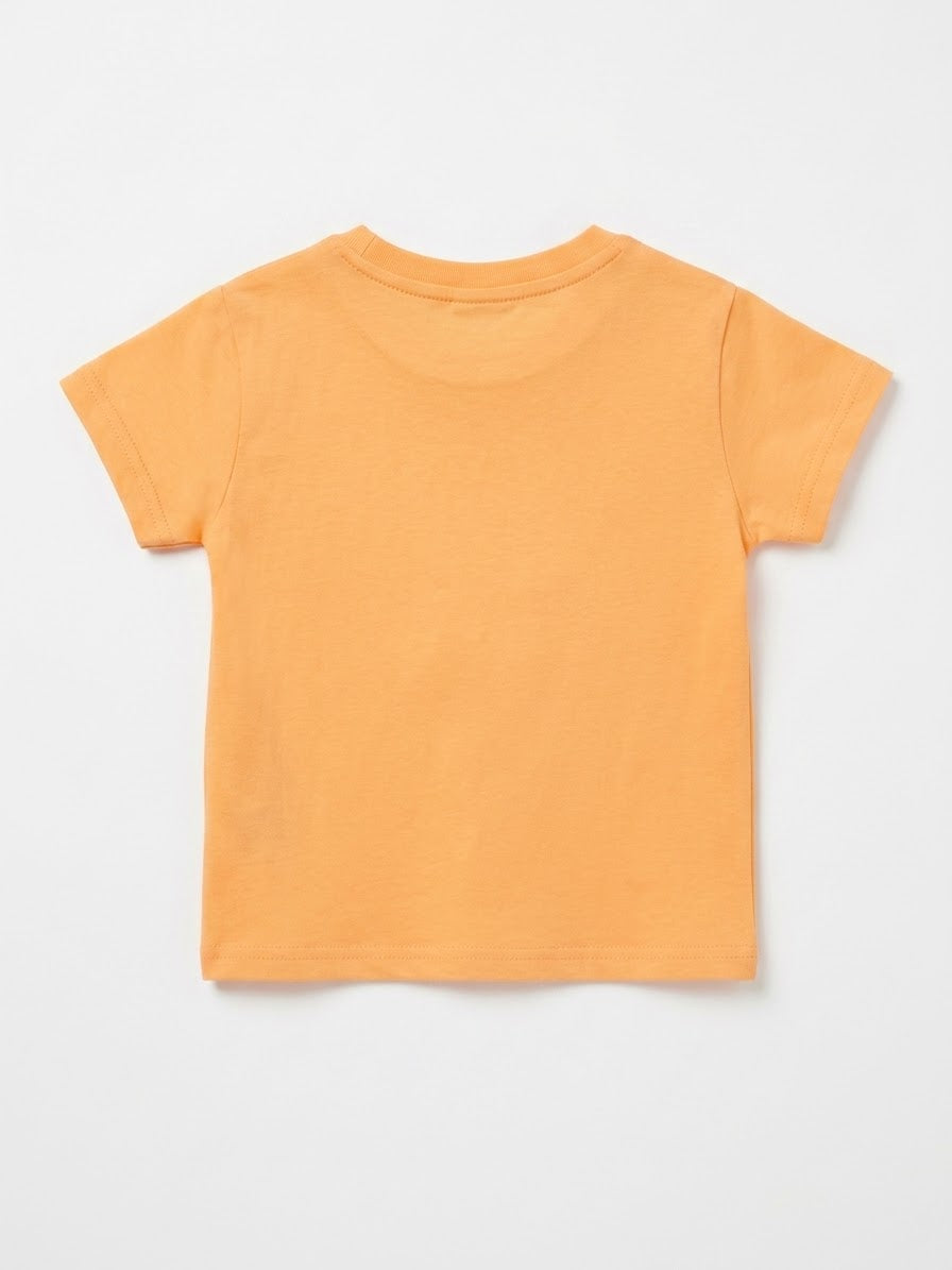 "Jolly Holiday" Graphic Crew Neck T-Shirt for Kids