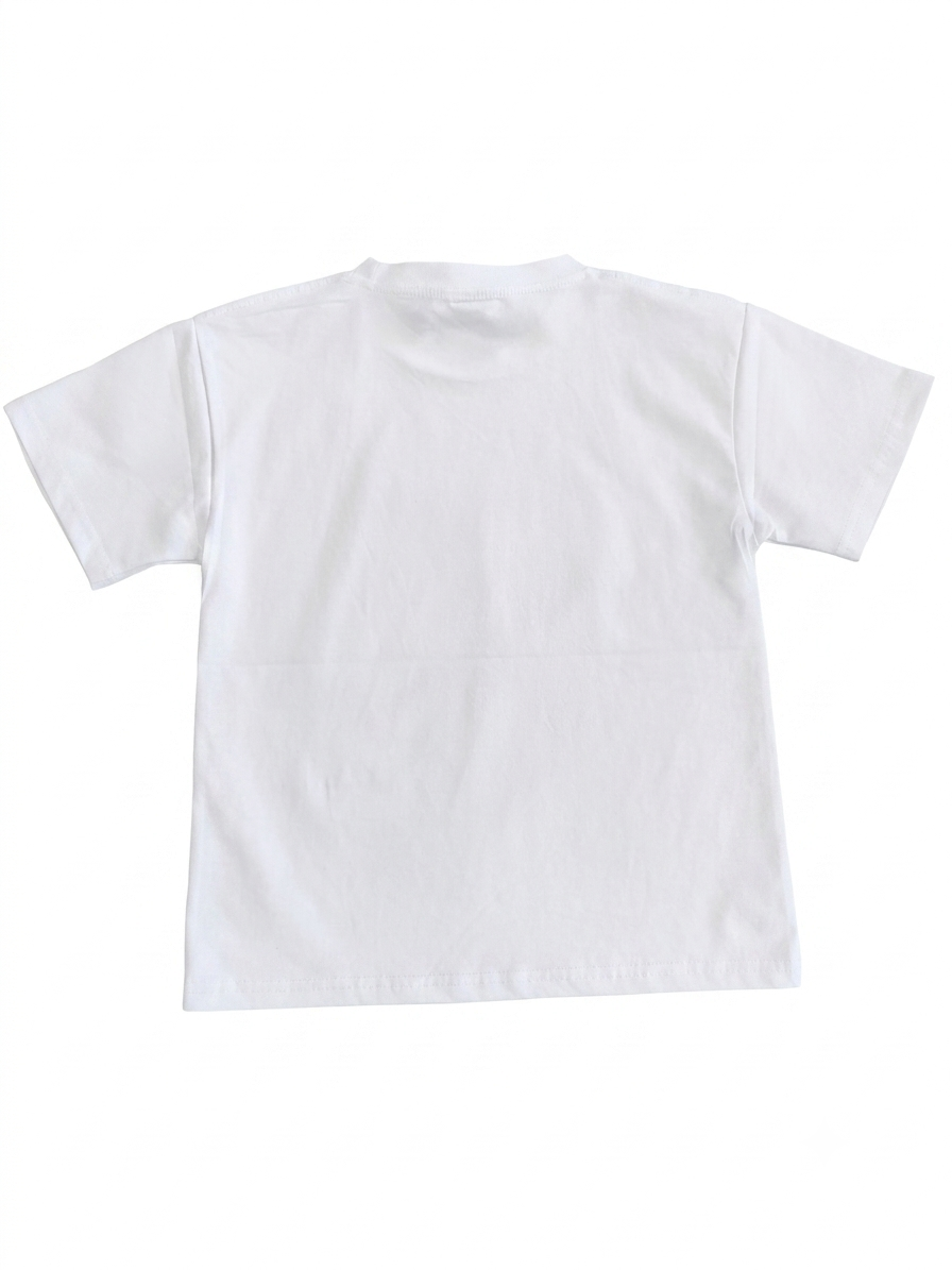 Crystal Bow Embellished Short Sleeve Tee