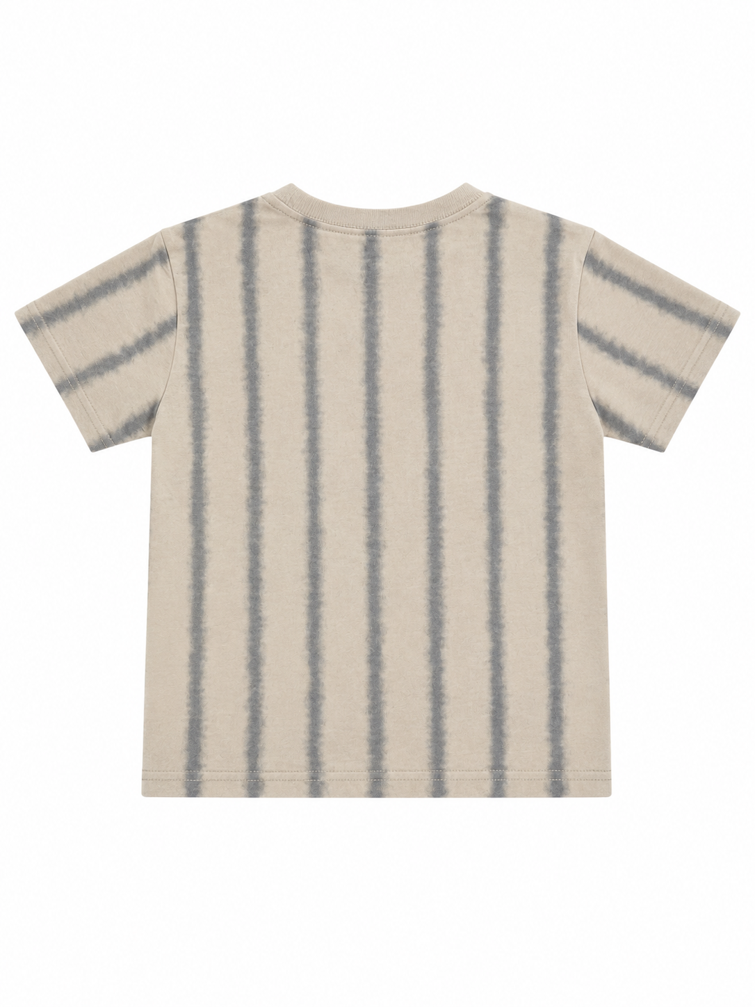 Boys' Beige Striped "Kenzo Paris 1969" Graphic T-Shirt