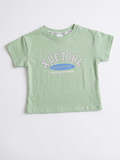 Graphic Crew Neck T-Shirt for Kids