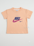 Kids' Peach Nike Graphic T-Shirt