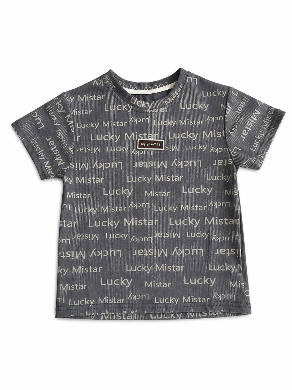 Boys' "Lucky Mistar" Graphic T-Shirt