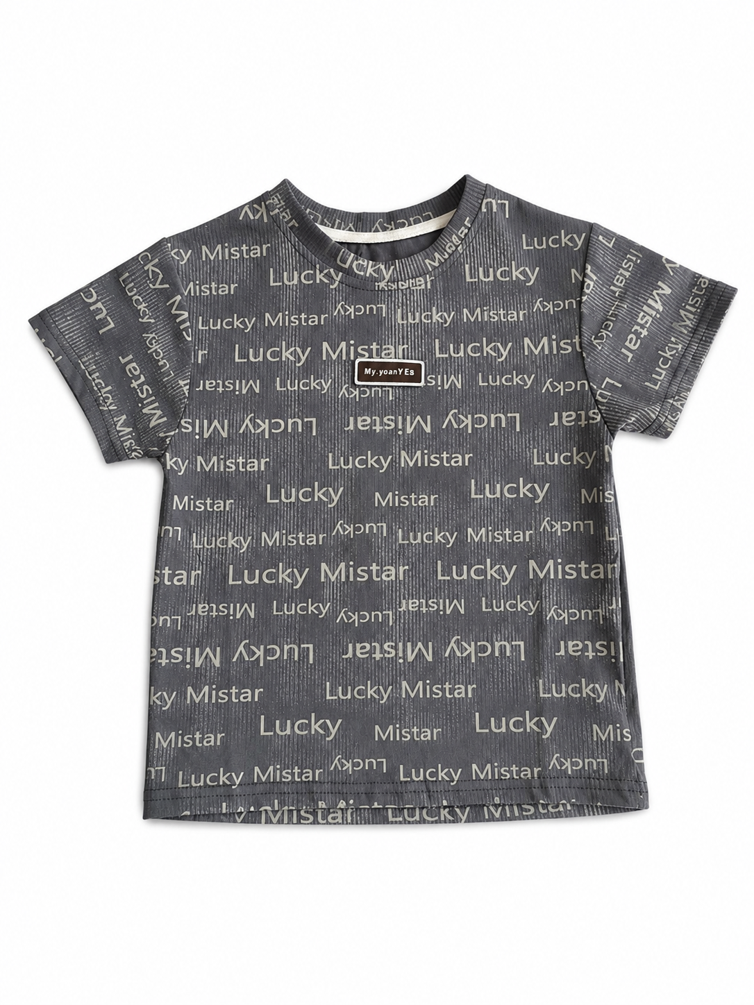 Boys' "Lucky Mistar" Graphic T-Shirt
